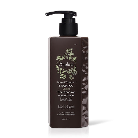 SAPHIRA - MINERAL MOISTURIZING SHAMPOO -  Apimties suteikiantis plaukų šampūnas 250ml - Kvepaline.lt