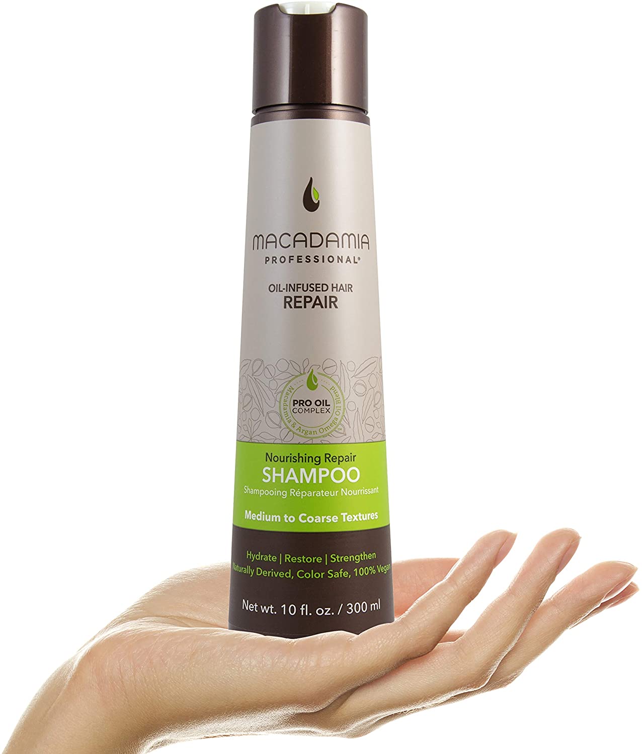 MACADAMIA - NOURISHING REPAIR SHAMPOO -  Maitinantis - drėkinantis plaukų šampūnas 300ml - Kvepaline.lt